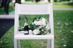 Wedding venue & flower bouquet