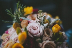 Bridal bouquet details