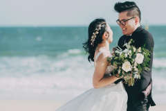 Bridal bouquet groom & bride melbourne