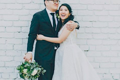 Bride and Groom bridal bouquet melbourne