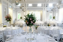 Melissa & Stuart reception pomander