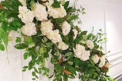 Floral back drop Melbourne flowers Little Stag